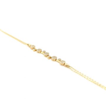 Women’s bracelet, gold Κ14 (585°)