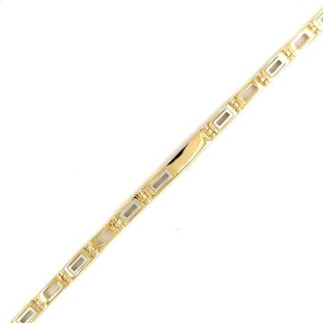 Men’s bracelet, gold K9 (375°)