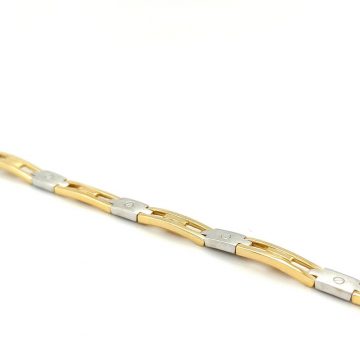 Men’s bracelet, gold K9 (375°)