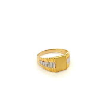 Δαχτυλίδι ανδρικό, χρυσός K14 (585°)