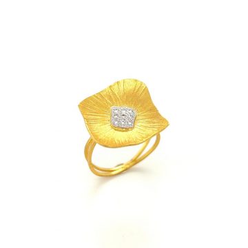 Women’s ring, gold K14 (585°)