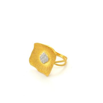 Δαχτυλίδι γυναικείο, χρυσός K14 (585°)
