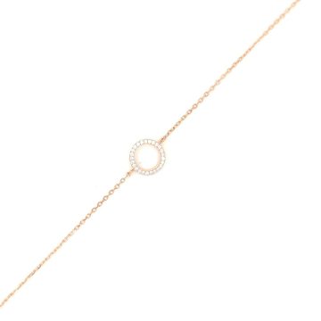 Women’s bracelet, silver (925 °) circle