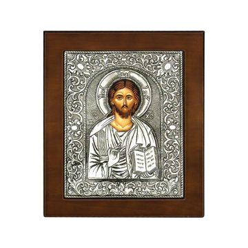 ICON CHRIST SILVER 925 ° 17 x 14 cm