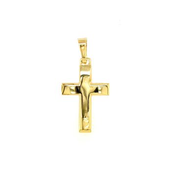 Men’s cross, gold K14 (585°)