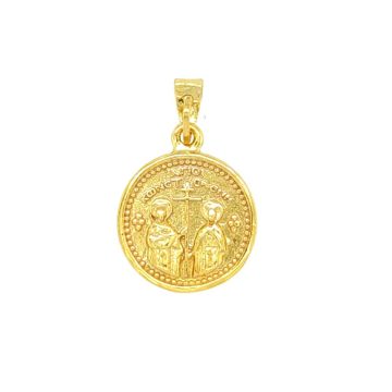 Amulet Constantine, silver (925°) gilded