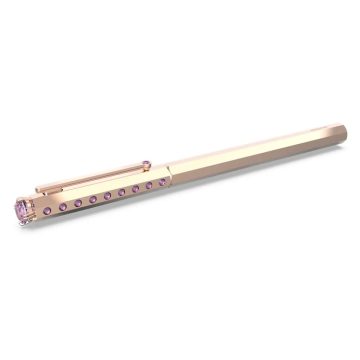 SWAROVSKI Ballpoint pen Classic, Pink, Rose gold-tone plated, 5631210