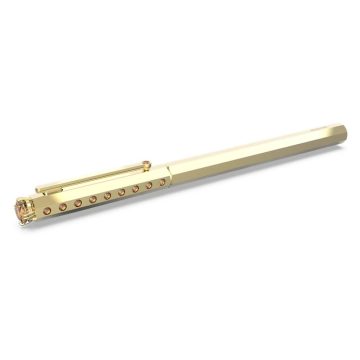SWAROVSKI Ballpoint pen Classic, Yellow, Gold-tone plated, 5634417
